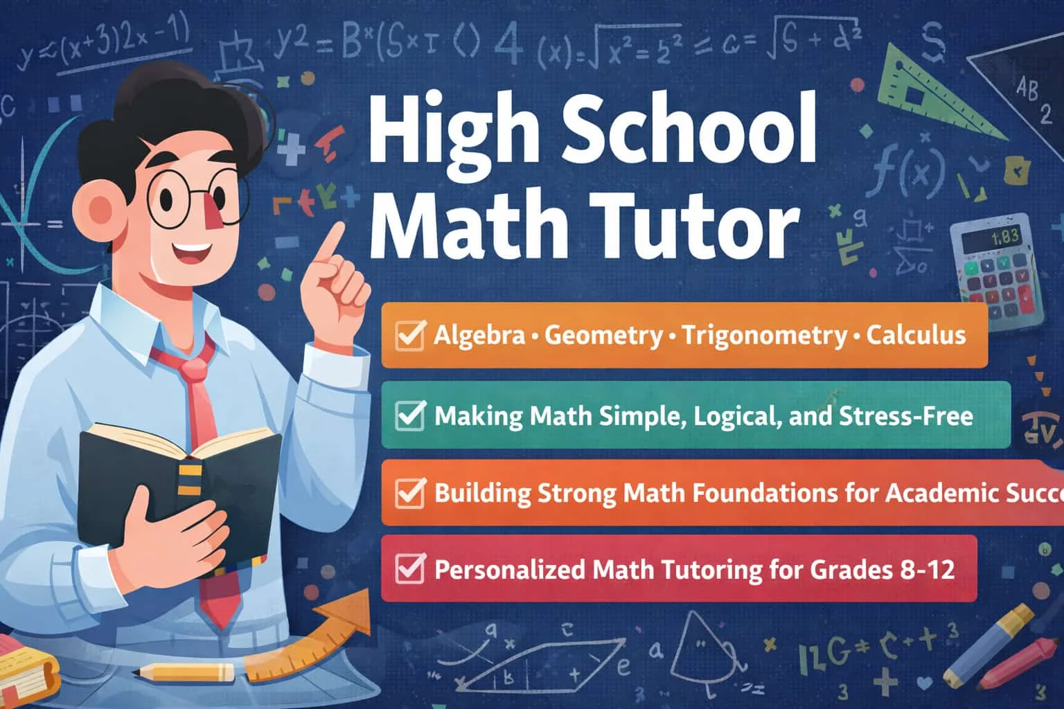 High School Math Topics Covered